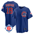 Johmsee C.Cubs #18 Shota Imanaga Player Royal 150th Anniversary Home Game Stitched Jerseys