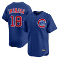 Johmsee C.Cubs #18 Shota Imanaga Player Royal Limited Home Stitched Jerseys