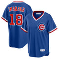Johmsee C.Cubs #18 Shota Imanaga Player Royal T-shirt Cooperstown Collection Limited Stitched Jerseys