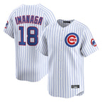 Johmsee C.Cubs #18 Shota Imanaga Player White Limited Home Game Stitched Jerseys