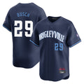 Johmsee C.Cubs #29 Michael Busch Player Navy City Connect Limited Home Stitched Jerseys
