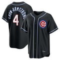 Johmsee C.Cubs #4 Pete Crow-Armstrong Player Black Fashion Out Game Stitched Jerseys