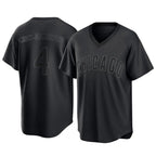 Johmsee C.Cubs #4 Pete Crow-Armstrong Player Black T-shirt Home Game Stitched Jerseys