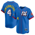 Johmsee C.Cubs #4 Pete Crow-Armstrong Player Blue National League All-Star Edition Limited Stitched Jerseys