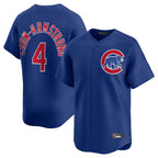 Johmsee C.Cubs #4 Pete Crow-Armstrong Player Royal Limited Home Stitched Jerseys