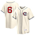 Johmsee C.Cubs #6 Matt Shaw Player Cream Field of Dreams Home Game Stitched Jerseys