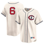 Johmsee C.Cubs #6 Matt Shaw Player Cream Field of Dreams Limited Home Game Stitched Jerseys
