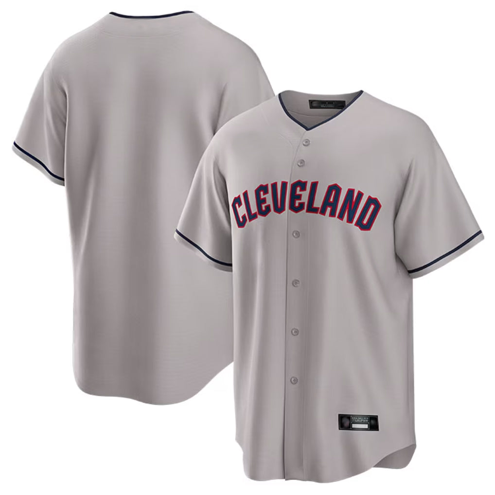 Johmsee C.Guardians Gray Game Home Blank Player Stitched Jerseys