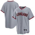 Johmsee C.Guardians Gray Home Game Blank Player Stitched Jerseys