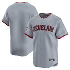 Johmsee C.Guardians Gray Road Limited Home Game Blank Player Stitched Jerseys