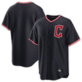 Johmsee C.Guardians Navy Home Game Blank Player Stitched Jerseys