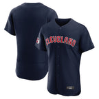 Johmsee C.Guardians Navy Limited Elite Home Game Blank Player Stitched Jerseys