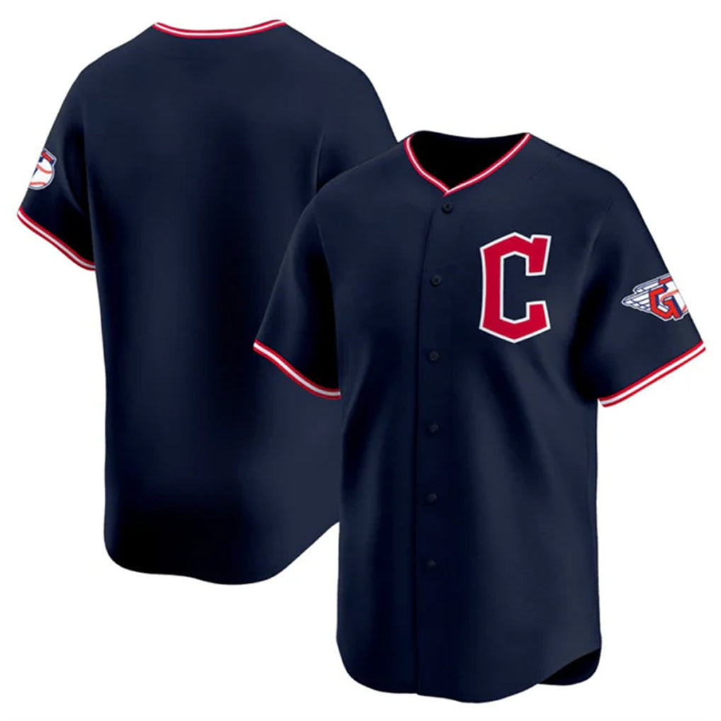 Johmsee C.Guardians Navy Limited Home Blank Player Stitched Jerseys