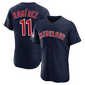 Johmsee C.Guardians #11 Jose Ramirez Player Navy Limited Elite Home Stitched Jerseys