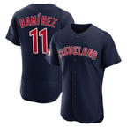 Johmsee C.Guardians #11 Jose Ramirez Player Navy Limited Elite Home Stitched Jerseys