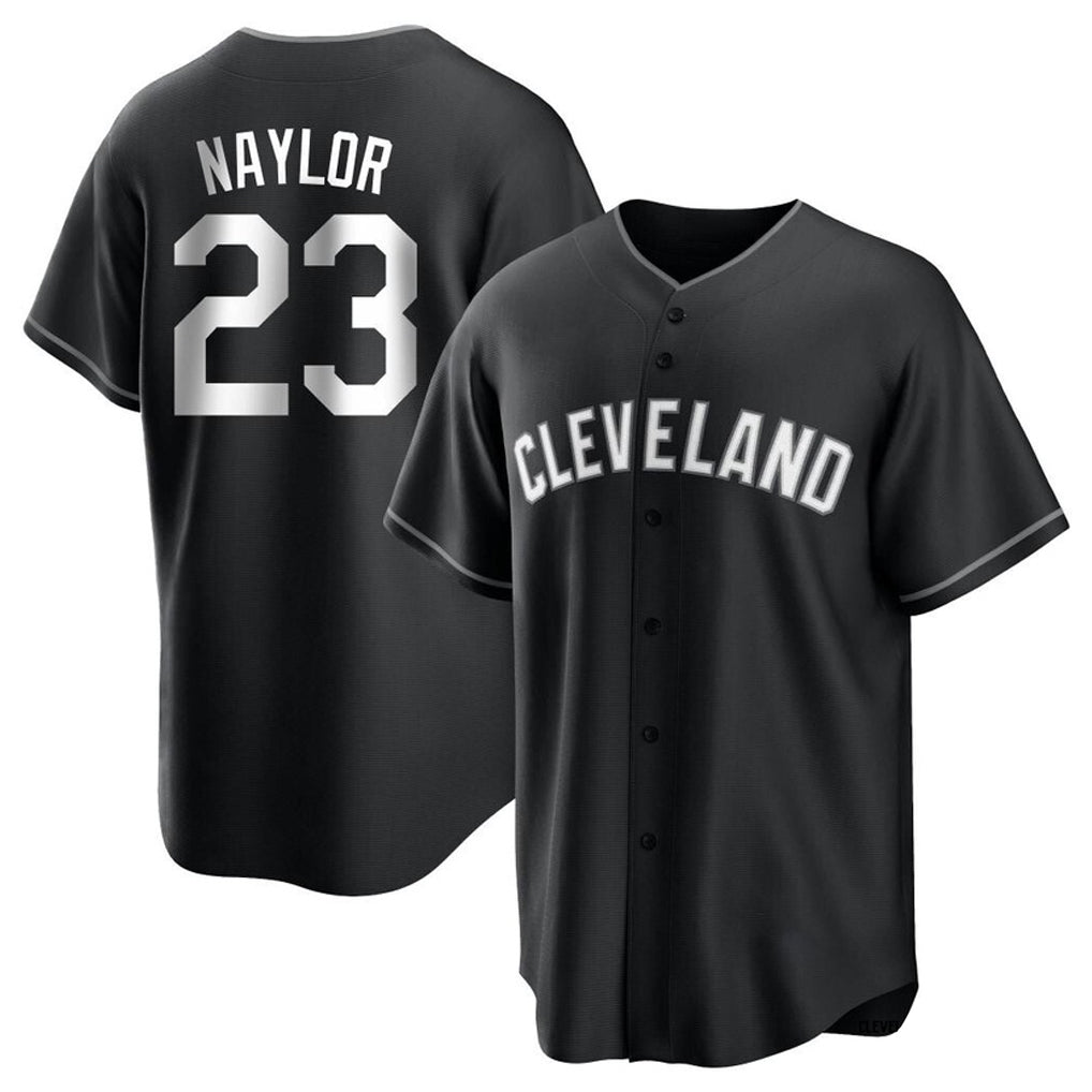 Johmsee C.Guardians #23 Bo Naylor Player Black Home Game Stitched Jerseys