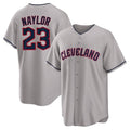 Johmsee C.Guardians #23 Bo Naylor Player Gray Game Home Stitched Jerseys
