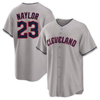 Johmsee C.Guardians #23 Bo Naylor Player Gray Game Home Stitched Jerseys