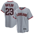 Johmsee C.Guardians #23 Bo Naylor Player Gray Home Game Stitched Jerseys