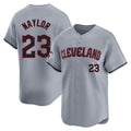 Johmsee C.Guardians #23 Bo Naylor Player Gray Road Limited Home Stitched Jerseys