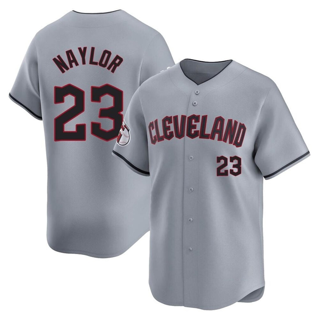 Johmsee C.Guardians #23 Bo Naylor Player Gray Road Limited Home Stitched Jerseys