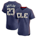 Johmsee C.Guardians #23 Bo Naylor Player Navy City Connect Limited Elite Home Stitched Jerseys