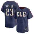 Johmsee C.Guardians #23 Bo Naylor Player Navy City Connect Limited Home Stitched Jerseys