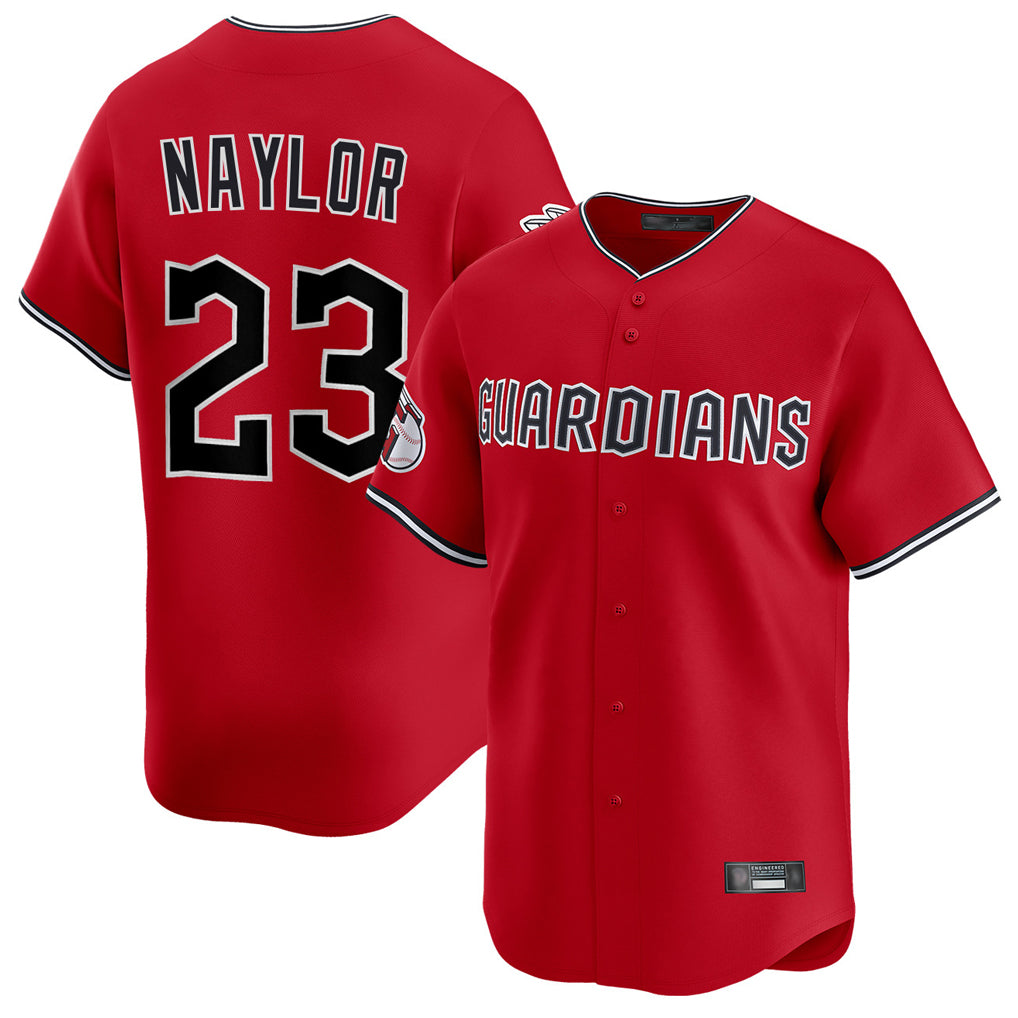 Johmsee C.Guardians #23 Bo Naylor Player Red Limited Home Stitched Jerseys