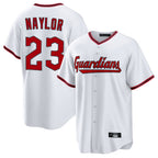 Johmsee C.Guardians #23 Bo Naylor Player White Game Home Stitched Jerseys