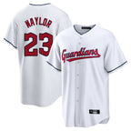 Johmsee C.Guardians #23 Bo Naylor Player White Home Game Stitched Jerseys