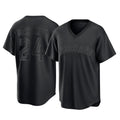 Johmsee C.Guardians #24 Triston McKenzie Player Black T-shirt Home Game Stitched Jerseys