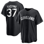 Johmsee C.Guardians #37 Travis Bazzana Player Black Home Game Stitched Jerseys