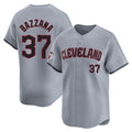 Johmsee C.Guardians #37 Travis Bazzana Player Gray Road Limited Home Stitched Jerseys