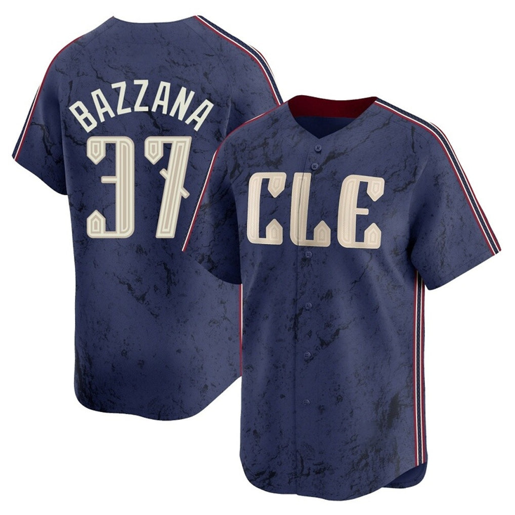 Johmsee C.Guardians #37 Travis Bazzana Player Navy City Connect Limited Home Stitched Jerseys