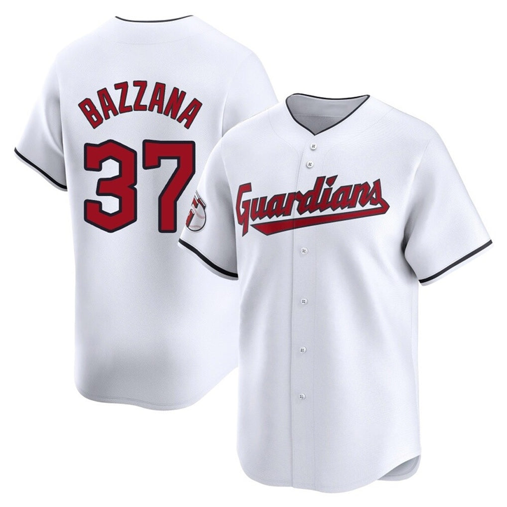 Johmsee C.Guardians #37 Travis Bazzana Player White Limited Home Stitched Jerseys