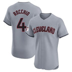 Johmsee C.Guardians #4 Brayan Rocchio Player Gray Road Limited Elite Home Stitched Jerseys