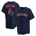 Johmsee C.Guardians #4 Brayan Rocchio Player Navy Game Home Stitched Jerseys