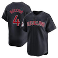 Johmsee C.Guardians #4 Brayan Rocchio Player Navy Limited Home Game Stitched Jerseys