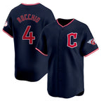 Johmsee C.Guardians #4 Brayan Rocchio Player Navy Limited Home Stitched Jerseys