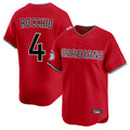 Johmsee C.Guardians #4 Brayan Rocchio Player Red Limited Home Stitched Jerseys