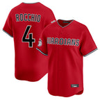 Johmsee C.Guardians #4 Brayan Rocchio Player Red Limited Home Stitched Jerseys