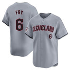 Johmsee C.Guardians #6 David Fry Player Gray Road Limited Home Stitched Jerseys