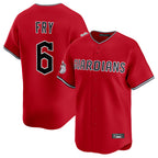 Johmsee C.Guardians #6 David Fry Player Red Limited Home Stitched Jerseys