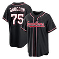 Johmsee C.Guardians #75 Connor Brogdon Player Black Fashion Out Home Game Stitched Jerseys