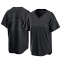 Johmsee C.Guardians #75 Connor Brogdon Player Black T-shirt Home Game Stitched Jerseys