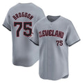 Johmsee C.Guardians #75 Connor Brogdon Player Gray Road Limited Home Stitched Jerseys