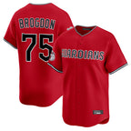 Johmsee C.Guardians #75 Connor Brogdon Player Red Limited Home Stitched Jerseys
