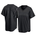 Johmsee C.Guardians #7 George Valera Player Black T-shirt Home Game Stitched Jerseys