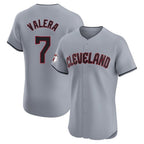 Johmsee C.Guardians #7 George Valera Player Gray Road Limited Elite Home Stitched Jerseys