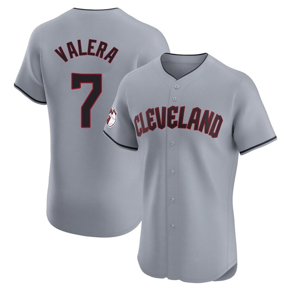 Johmsee C.Guardians #7 George Valera Player Gray Road Limited Elite Home Stitched Jerseys